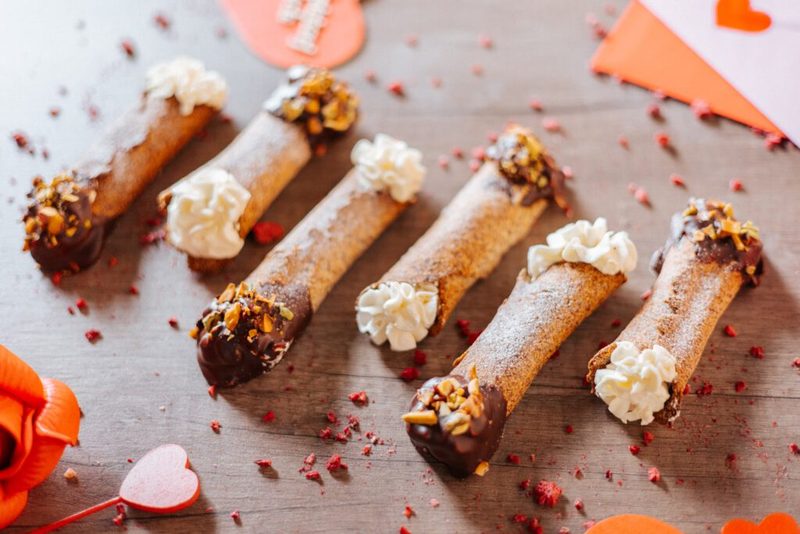 Keto Cannoli von FitCake Berlin – ohne Zuckerzusatz