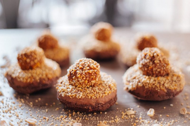 Haselnuss-Schoko Donuts von FitCake Berlin – ohne Zuckerzusatz