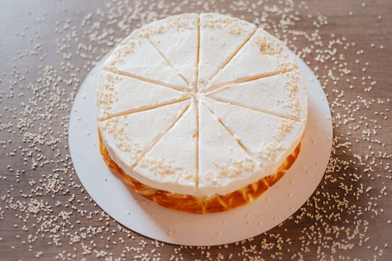 Halva-Käsekuchen von FitCake Berlin – ohne Zuckerzusatz