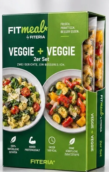 FITmeal Veggie + Veggie Verpackung